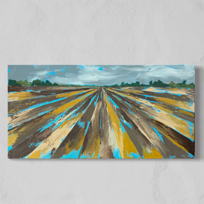“Long Row to Hoe” Original Painting