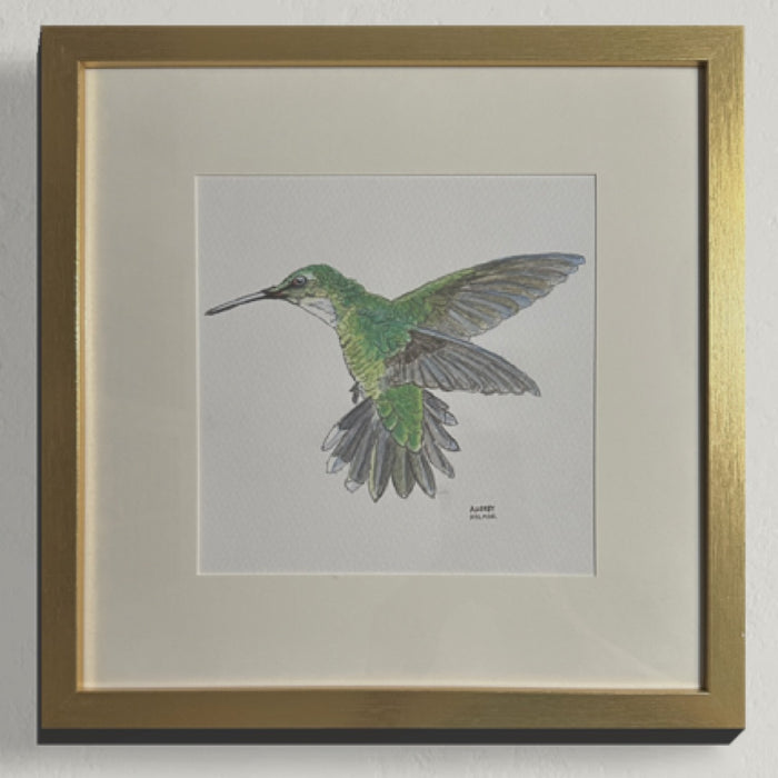 Hummingbird (G) Original Watercolor Painting