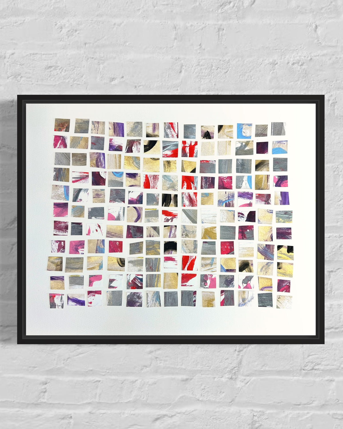 “Pieces of Aubrey” Framed Collage