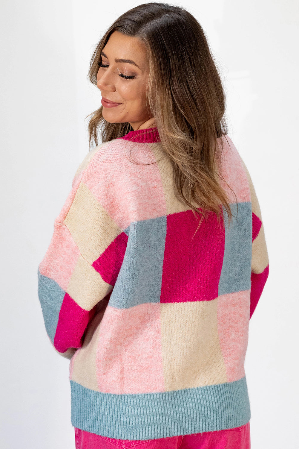 *WEBSITE EXCLUSIVE* Color Block Sweater