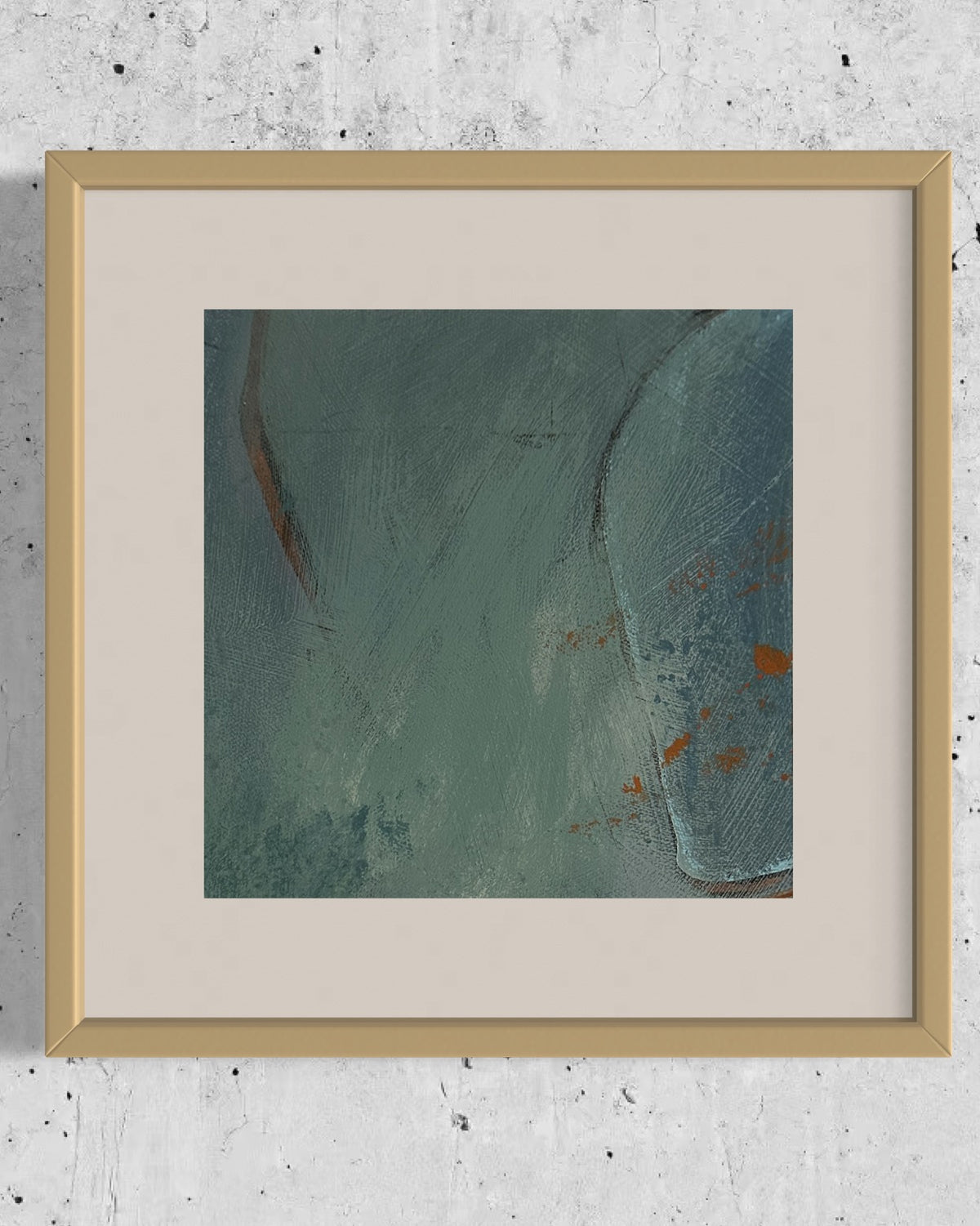 “Ma’am I Am Tonight” Original Framed Art