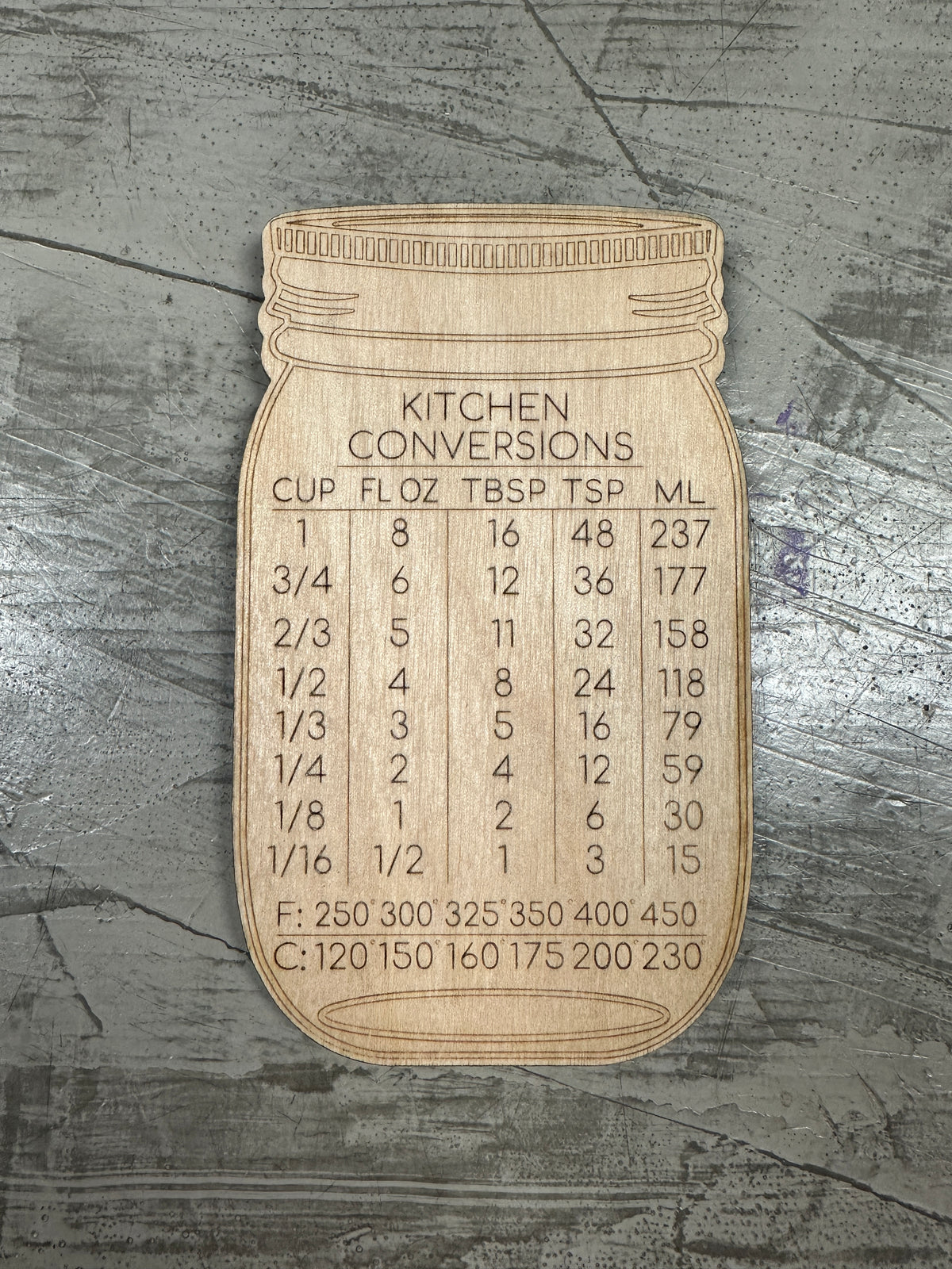 5” Kitchen Conversions Fridge Magnet