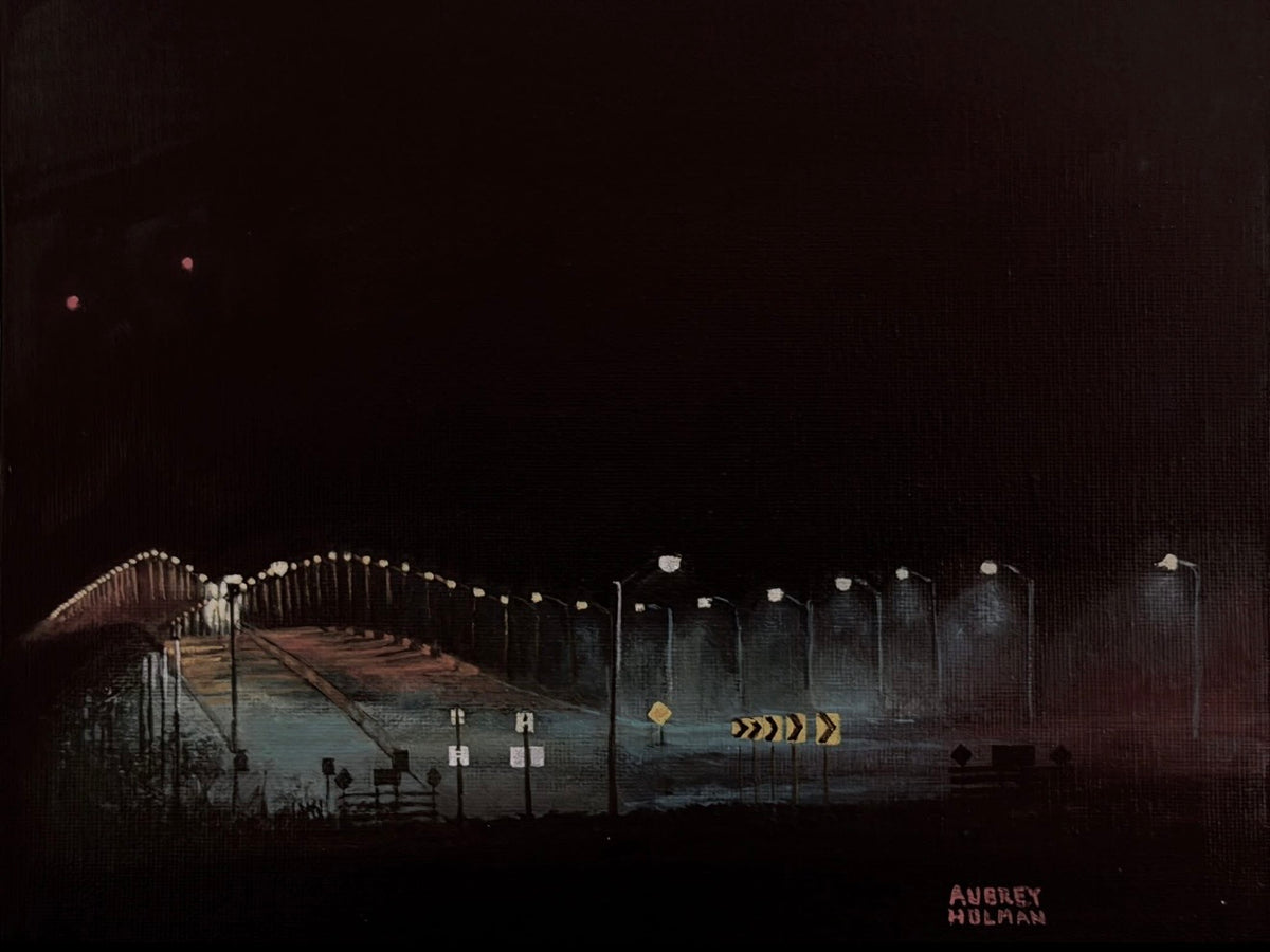 “Bridge Under Construction” Original Painting