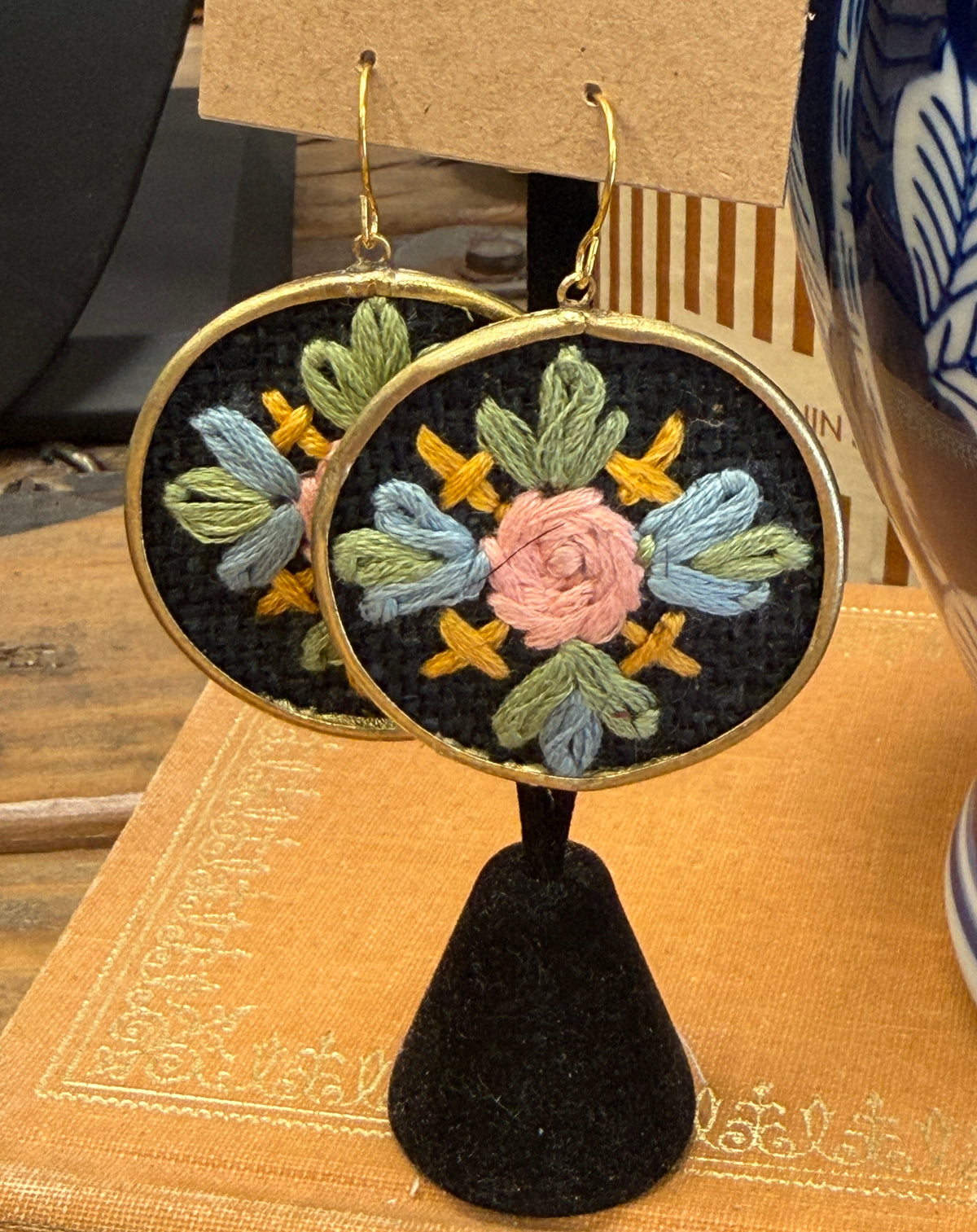 Stitched Earrings