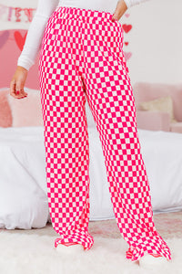 *WEBSITE EXCLUSIVE* Pink Checked Pajamas