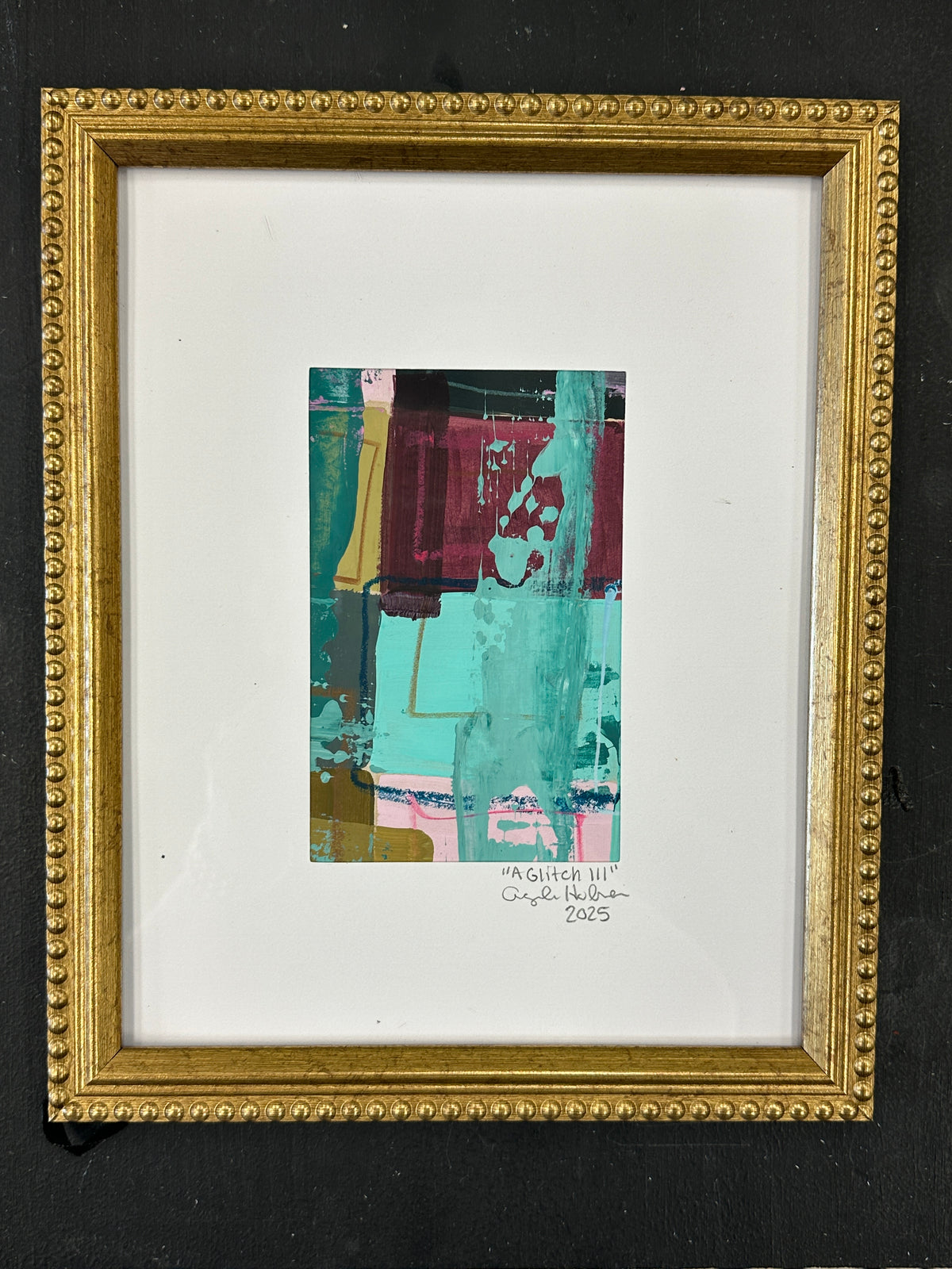 “A Glitch III” Original Framed Artwork