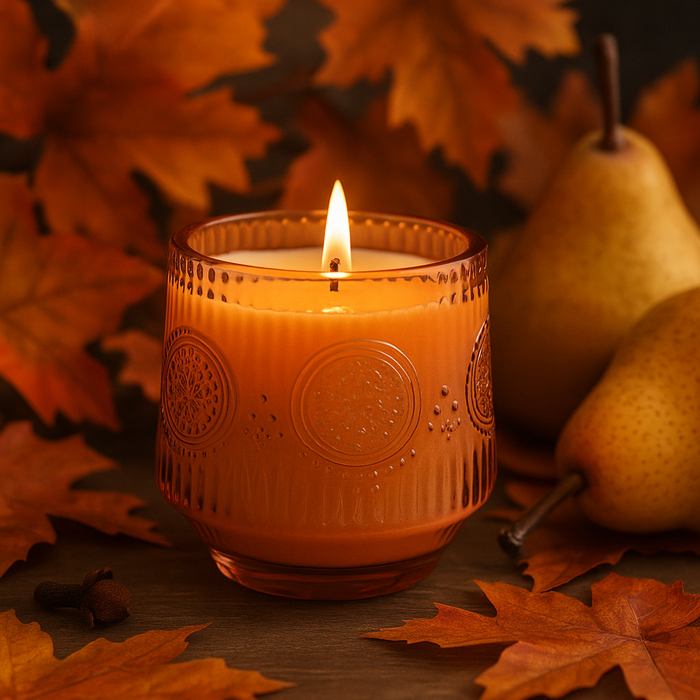 Autumn – Coconut Apricot Wax Candle (6 oz)