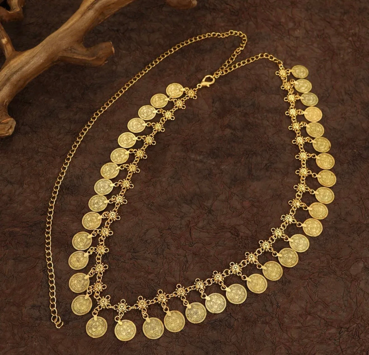 Silver OR Gold Boho Coin Belt (FW)