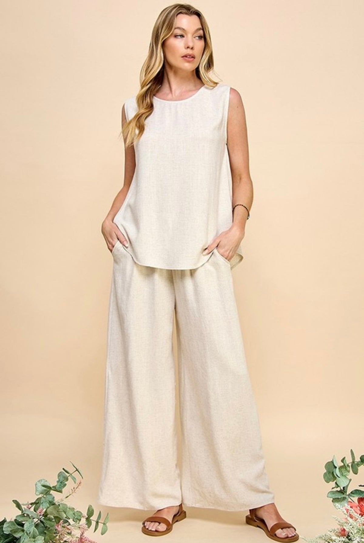 Oatmeal Tank Top