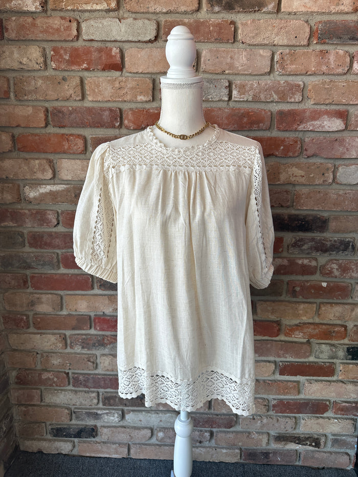 Oatmeal Blouse