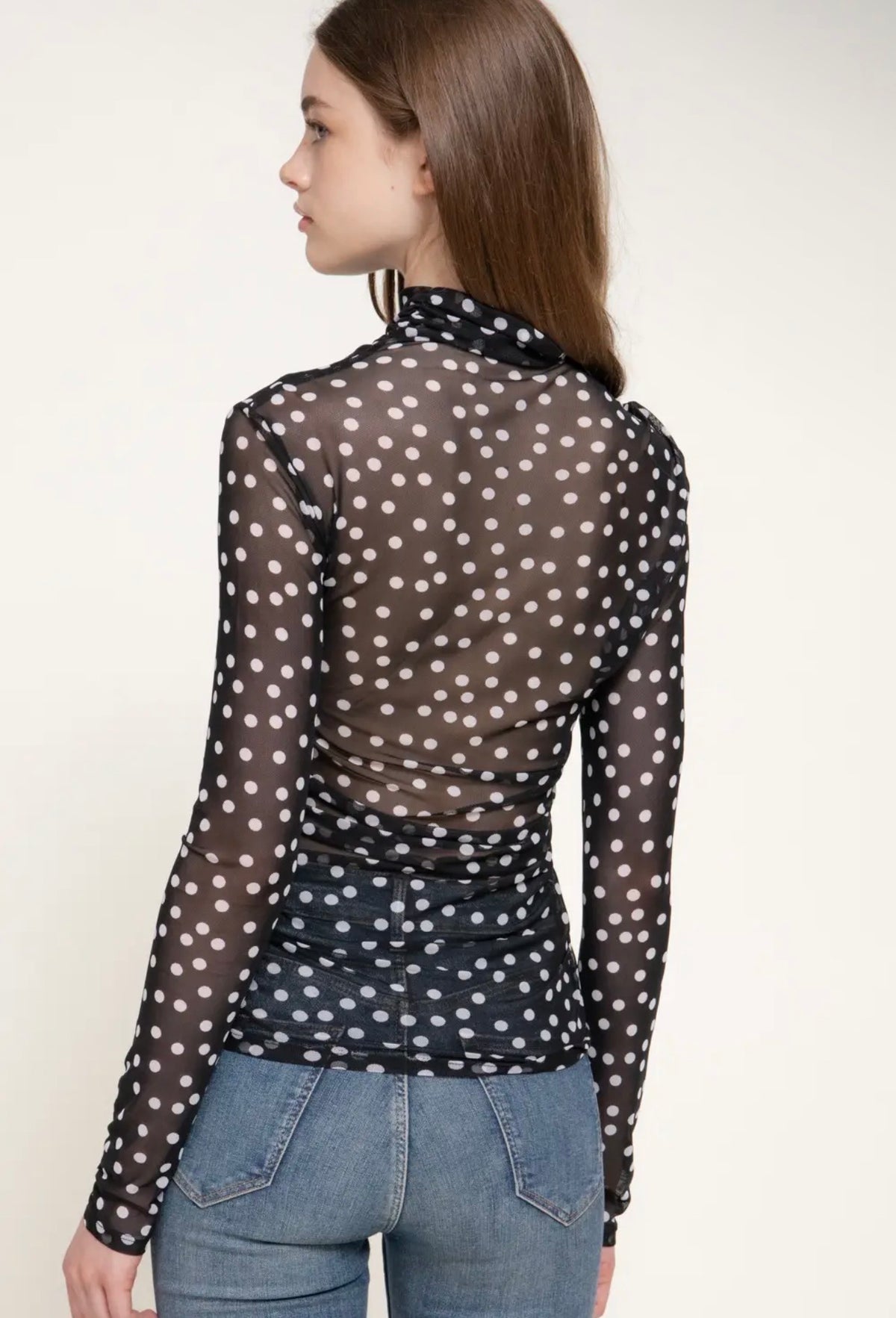 Dot Mesh Top