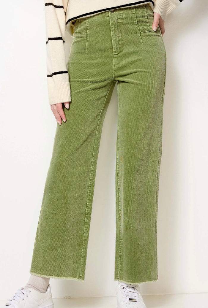 Pickle Washed Corduroy Pants