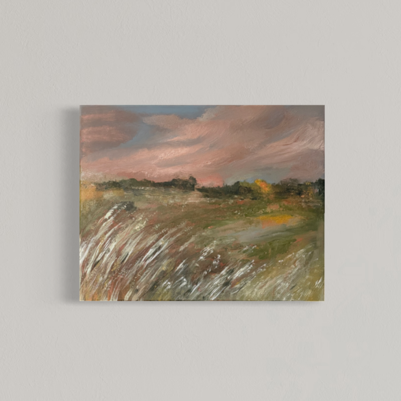 “In the Wind Like Waves” Original Painting