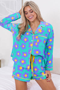 *WEBSITE EXCLUSIVE*  Flower Print Pajama Set