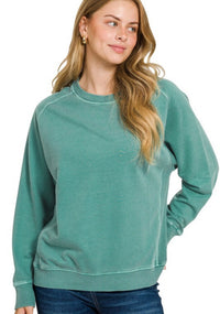 Jade French Terry Top