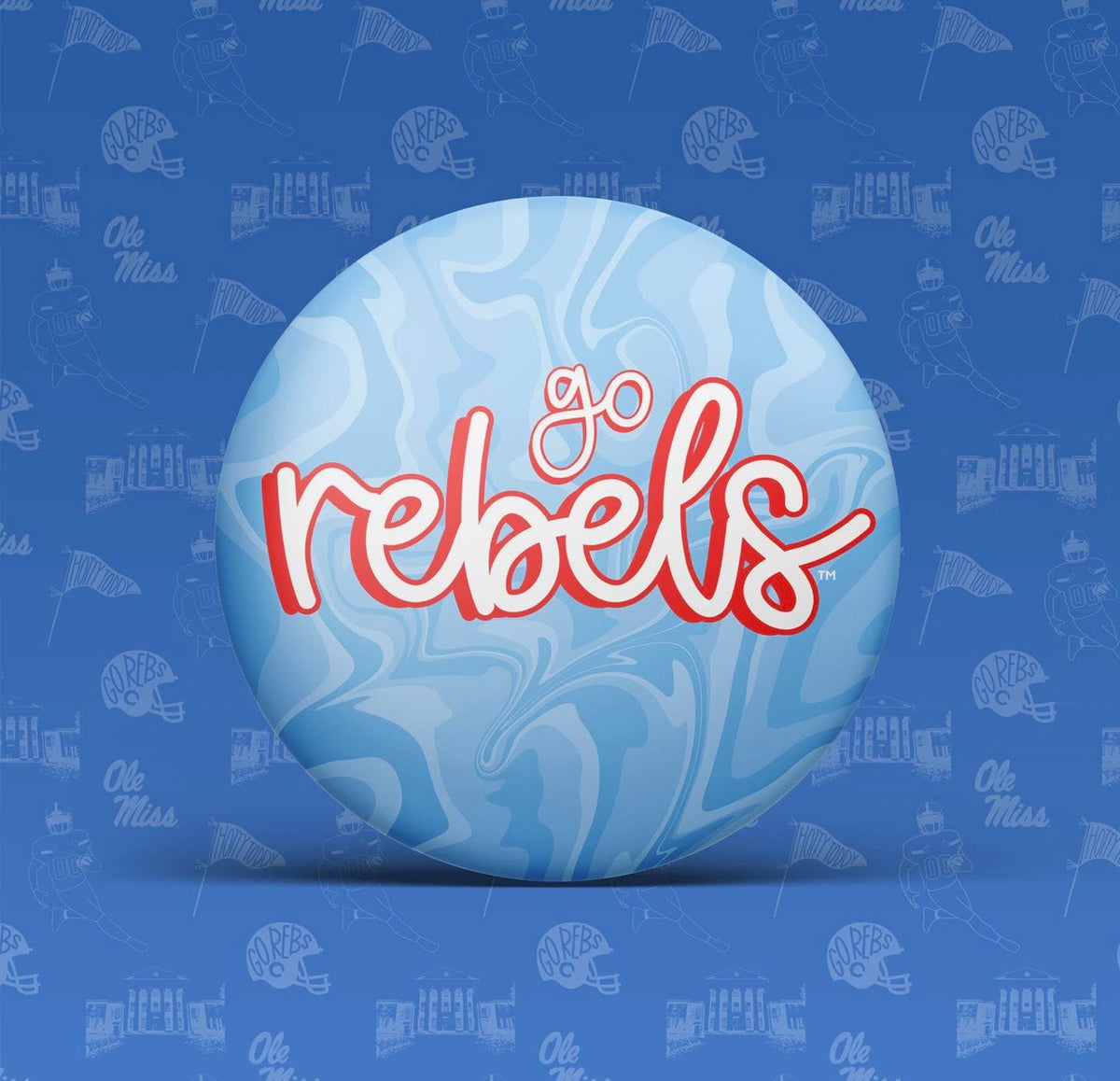 Go Rebels Game Day Button