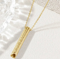 Gold Whistle Necklace (FW)