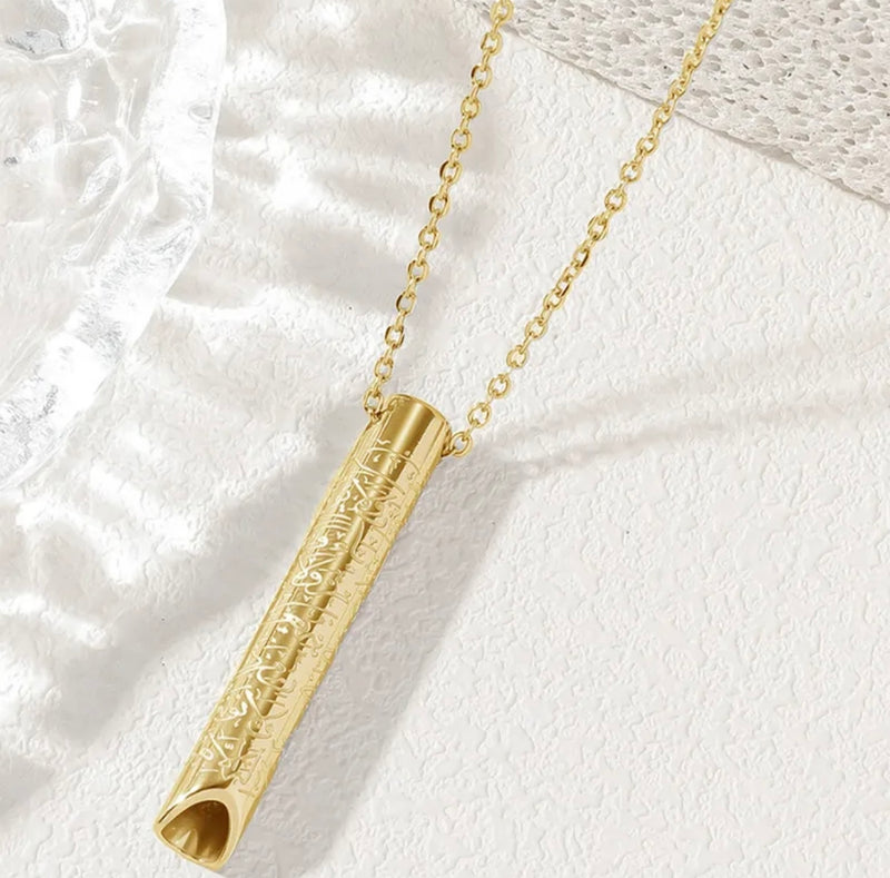 Gold Whistle Necklace (FW)