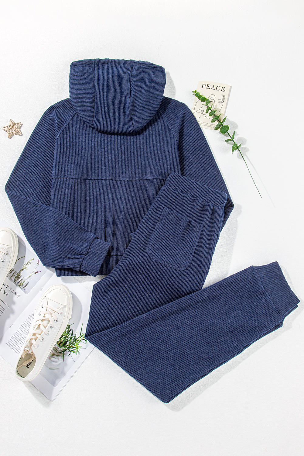 *WEBSITE EXCLUSIVE* Navy Blue Jogger Set