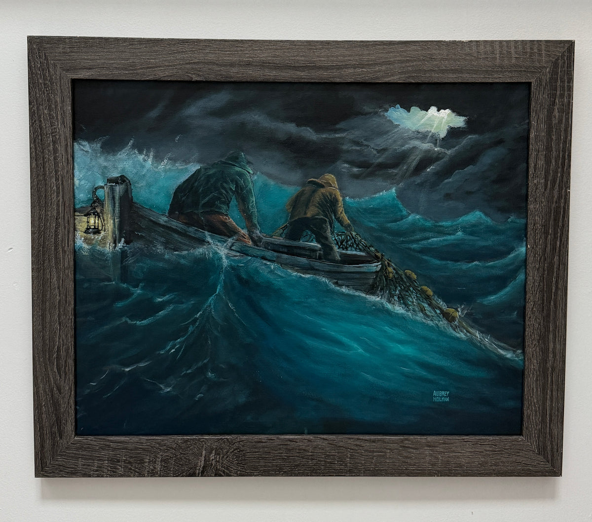 “Our Greatest Fear” Original Painting Aubrey Holman