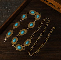 Gold & Turquoise OR Silver & Turquoise Belt (FW)