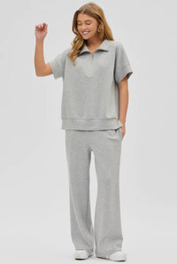 Also available in store: Heather Grey Wrinkle Resistant Travel Set