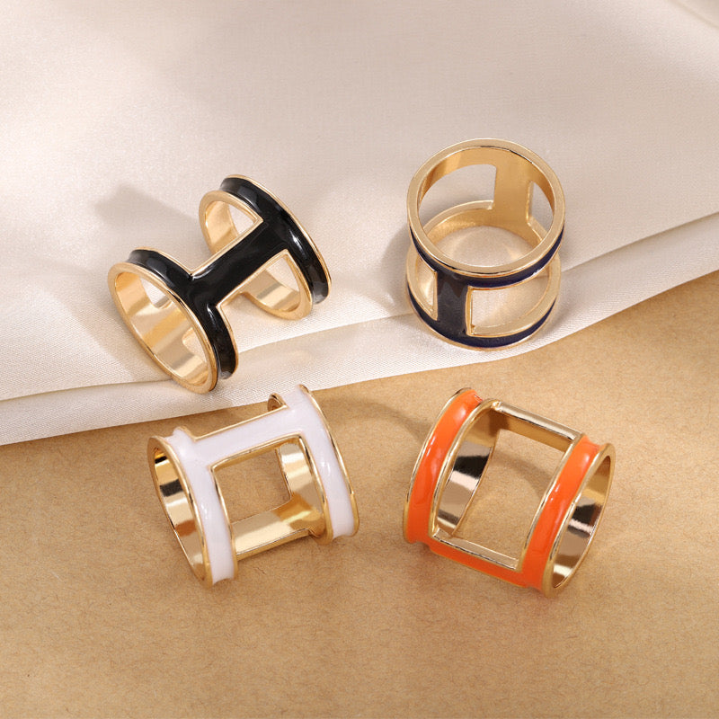 Enamel Scarf Slide