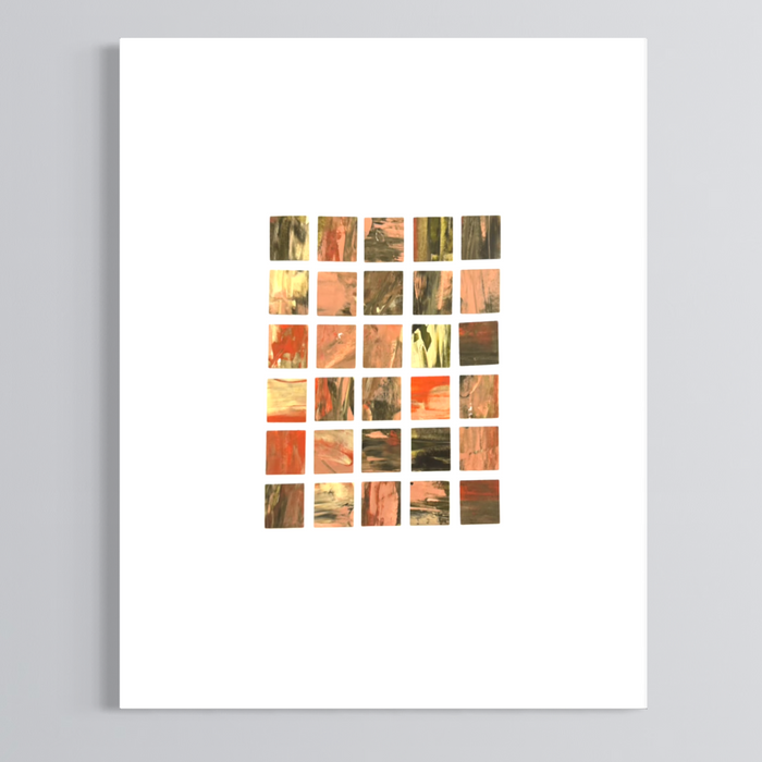 Hand Painted Paper Collage #2
