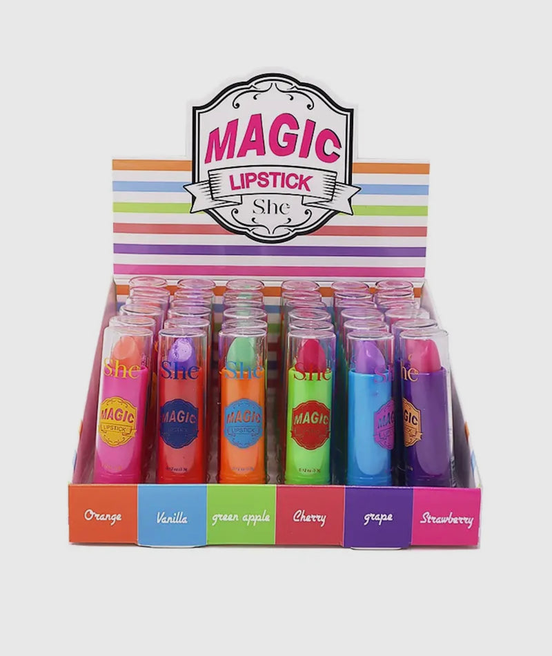 Flavored Color Changing Lipstick