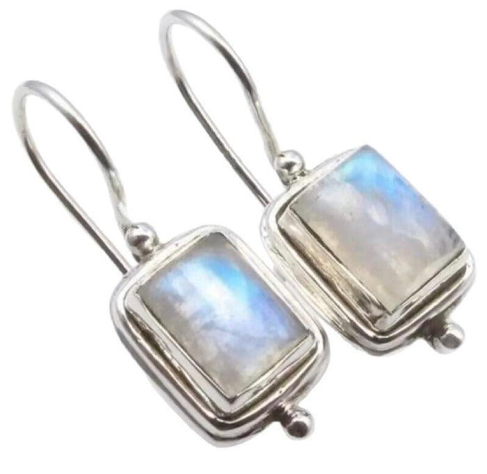 Iridescent Square Earrings