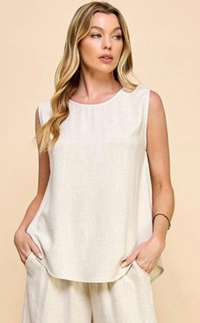 Oatmeal Tank Top