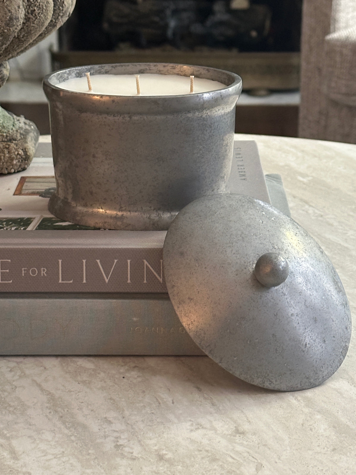 Old Soul Candle Co. Pewter Box Candle: Sol De Janeiro 68