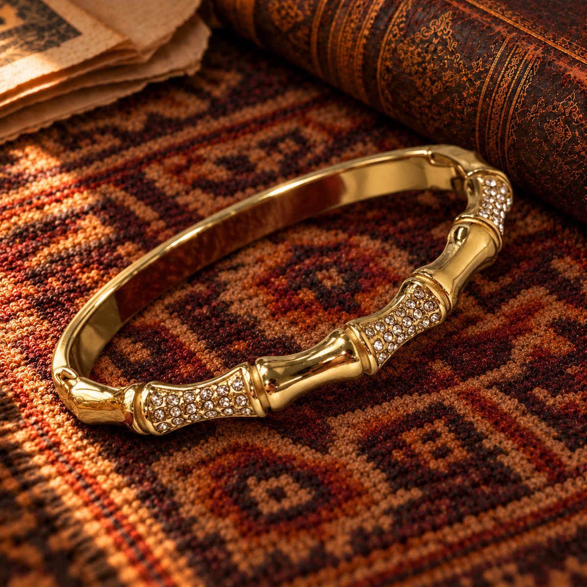 Spaced Bamboo Bracelet