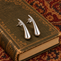 Gold OR Silver Drop Earrings
