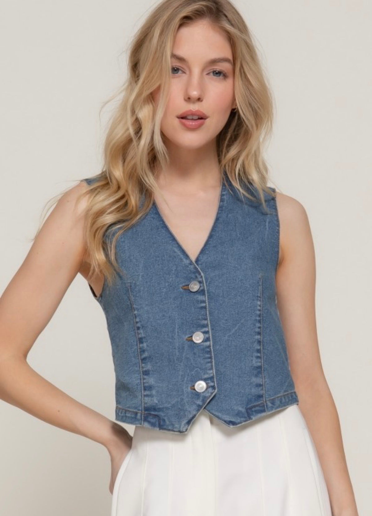 Denim Vest
