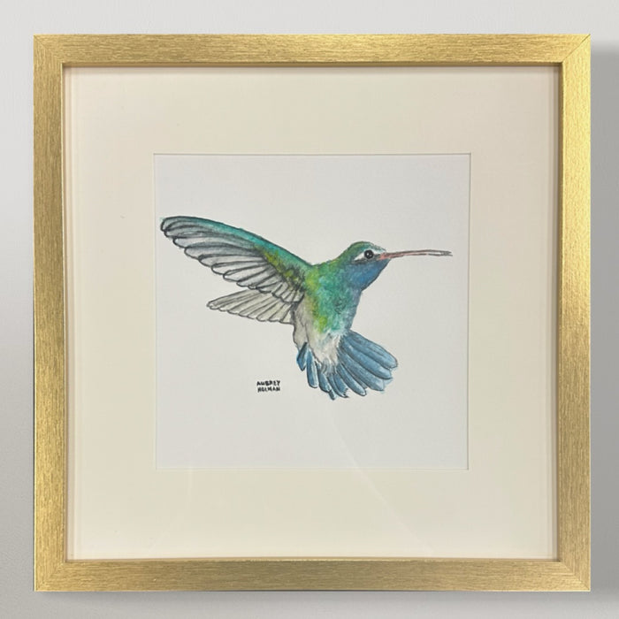 Hummingbird (A) Original Watercolor Painting
