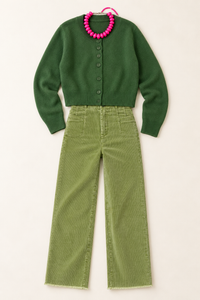 Pickle Washed Corduroy Pants