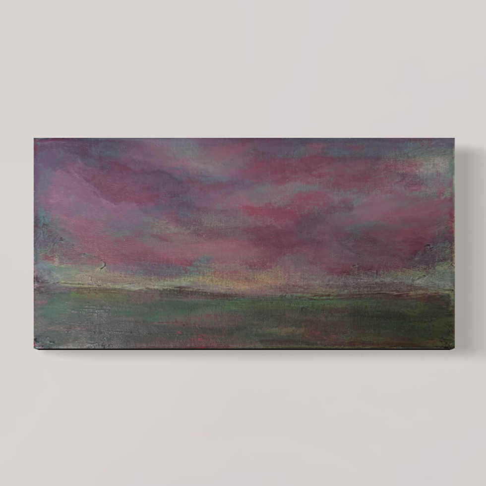 “Blood Moon” Original Painting