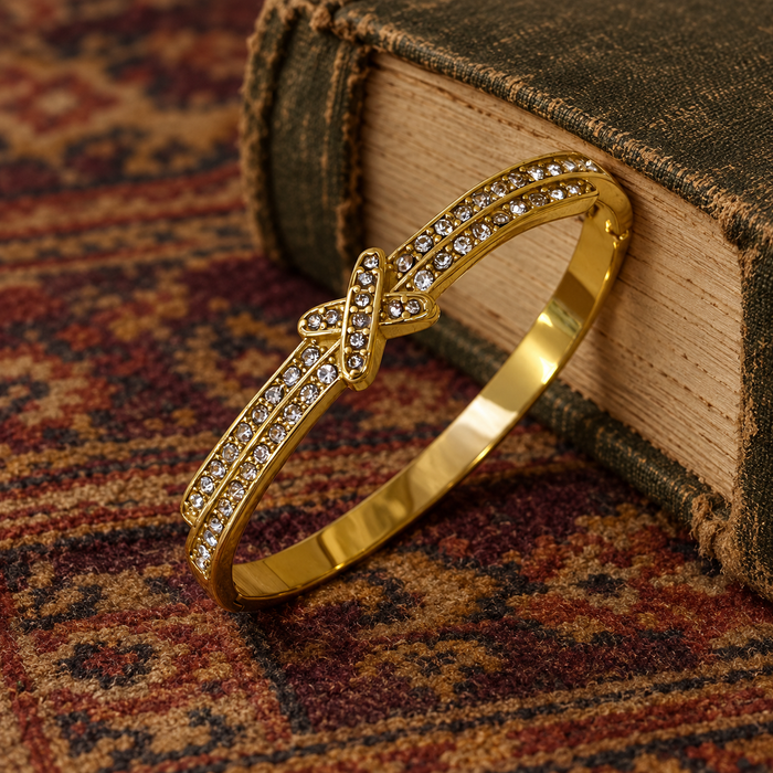 Diamond Look X Bracelet
