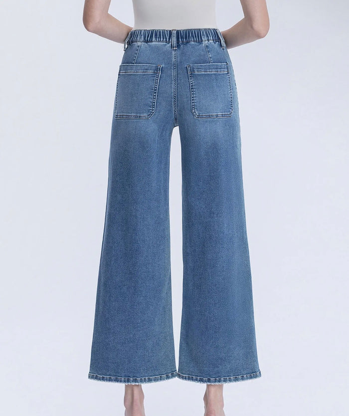 High Rise Ankle Baggy Jeans