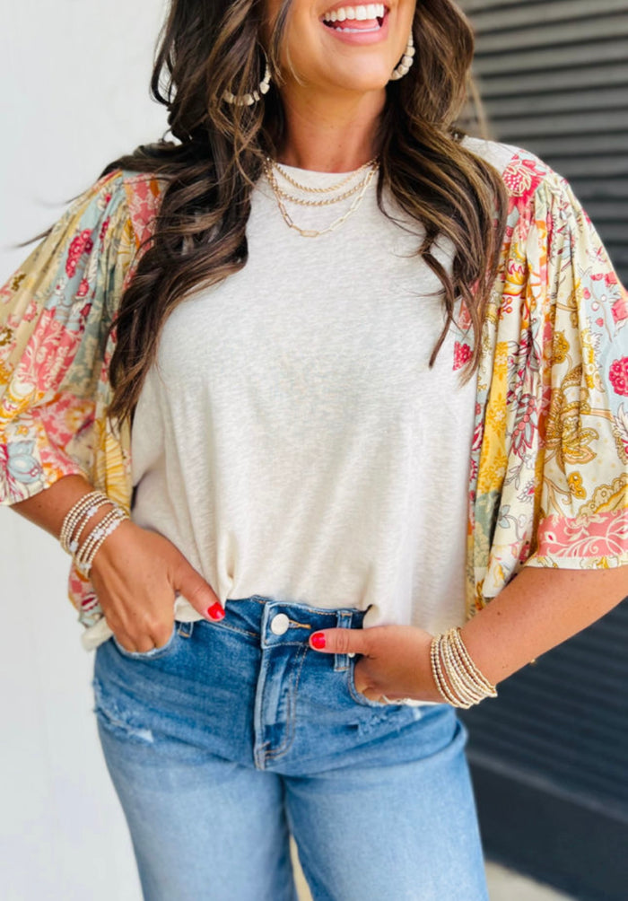 Available in Store: Scarf Sleeve Blouse