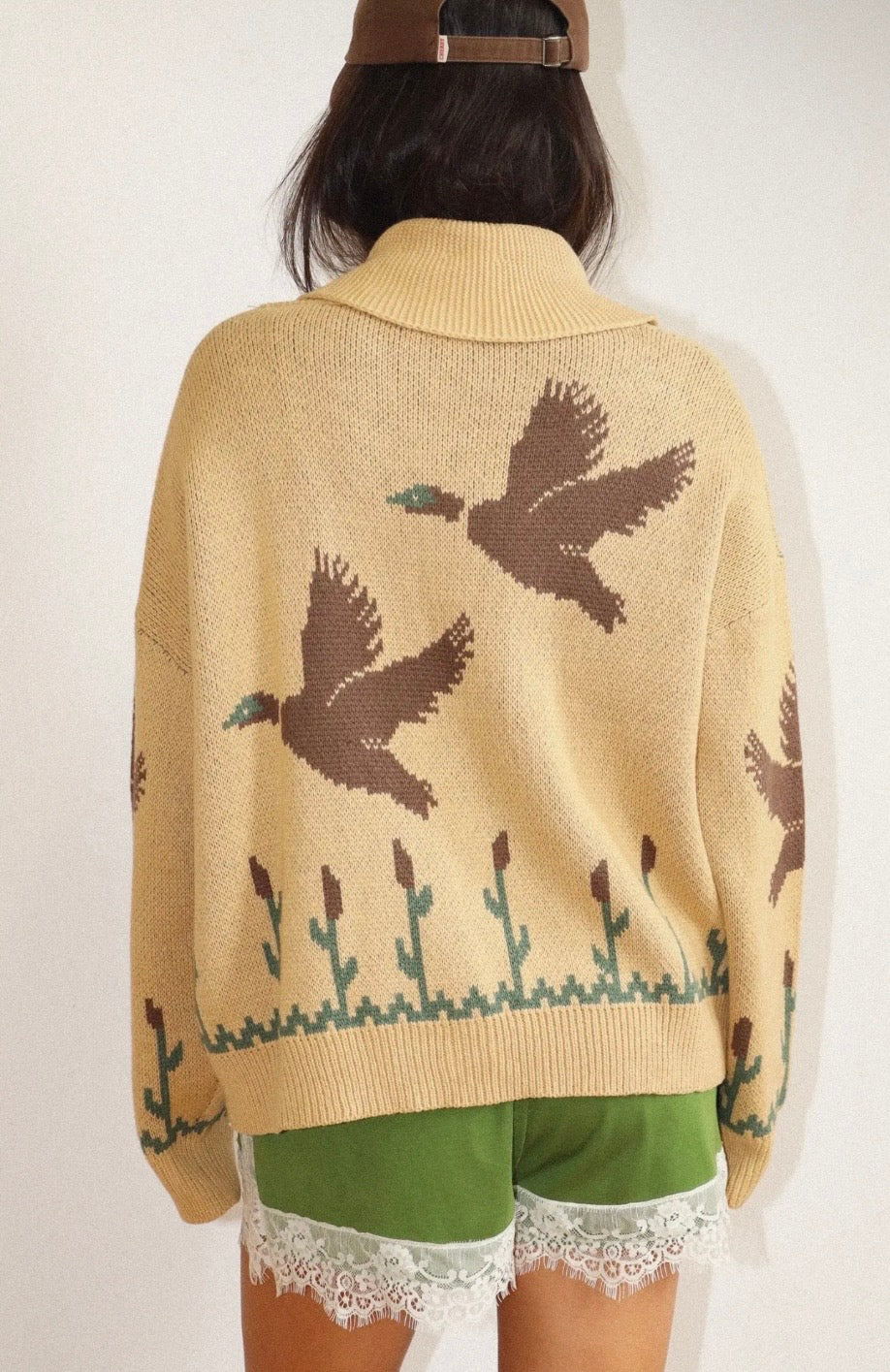 Duck Cardigan