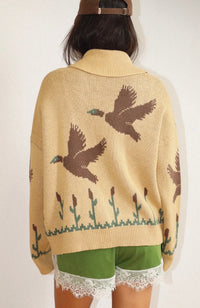 Duck Cardigan