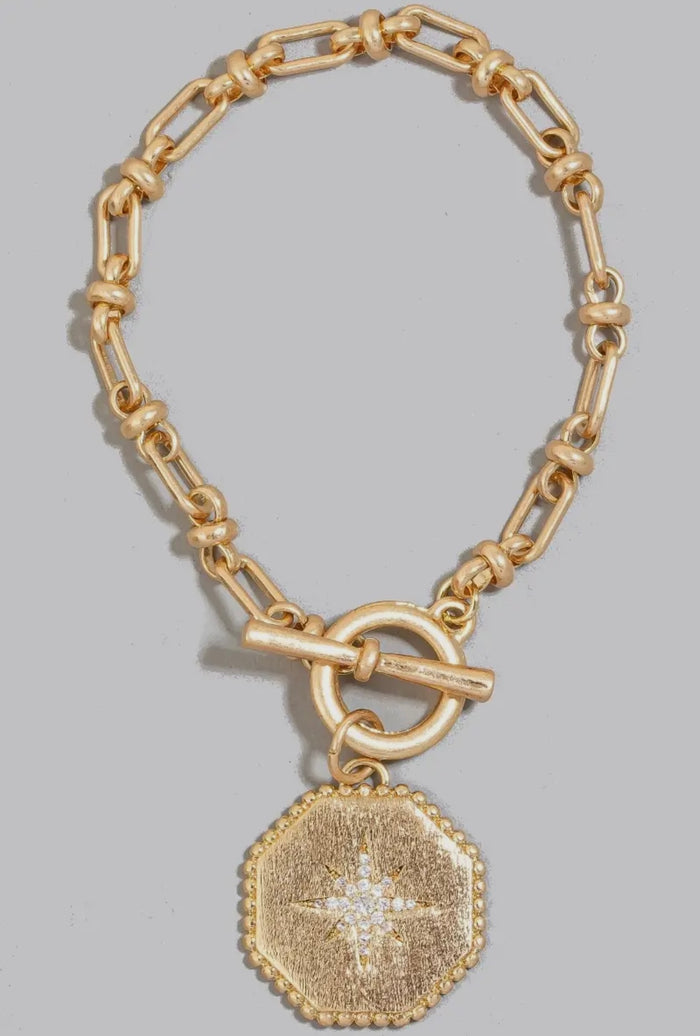 North Star Charm Bracelet
