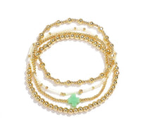 Colorful Set of Beaded Bracelets