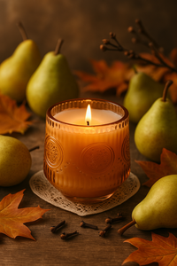 Autumn – Coconut Apricot Wax Candle (6 oz)