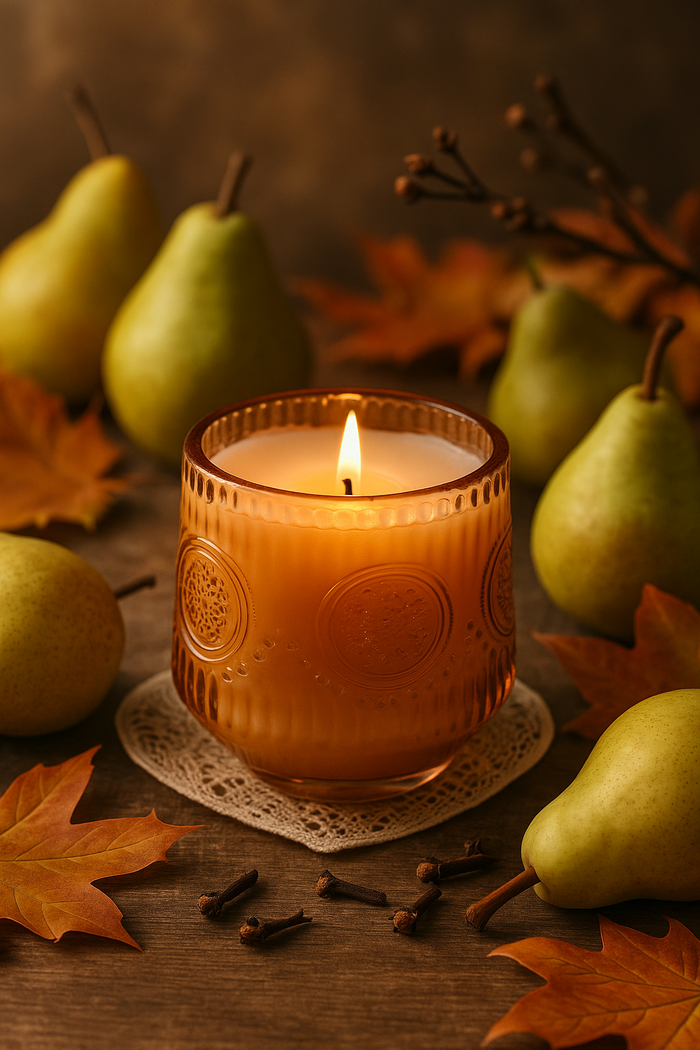Autumn – Coconut Apricot Wax Candle (6 oz)
