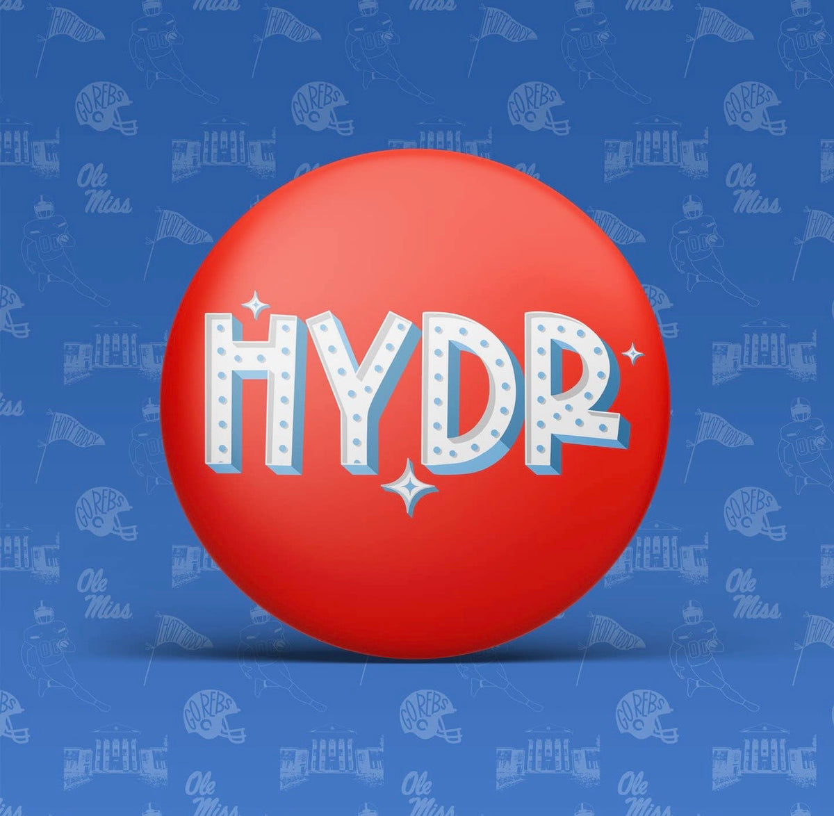 HYDR Game Day Button