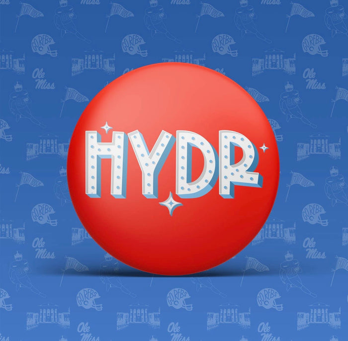 HYDR Game Day Button