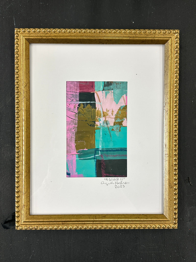 “A Glitch II” Framed Original Artwork